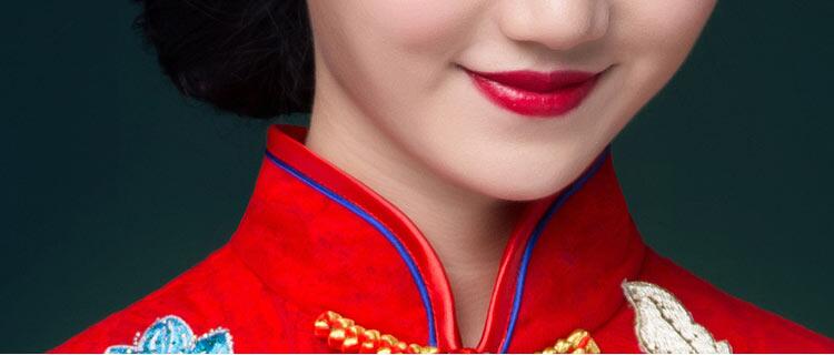 匠心啟航閱讀刺繡中式婚紗中式禮服圖片