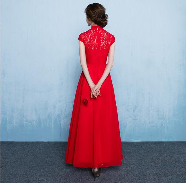 中式立領(lǐng)匠心啟航閱讀刺繡中式禮服