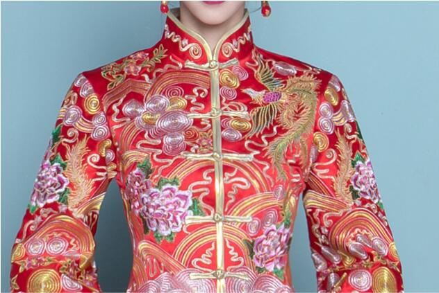 匠心啟航閱讀刺繡旗袍嫁衣中式禮服