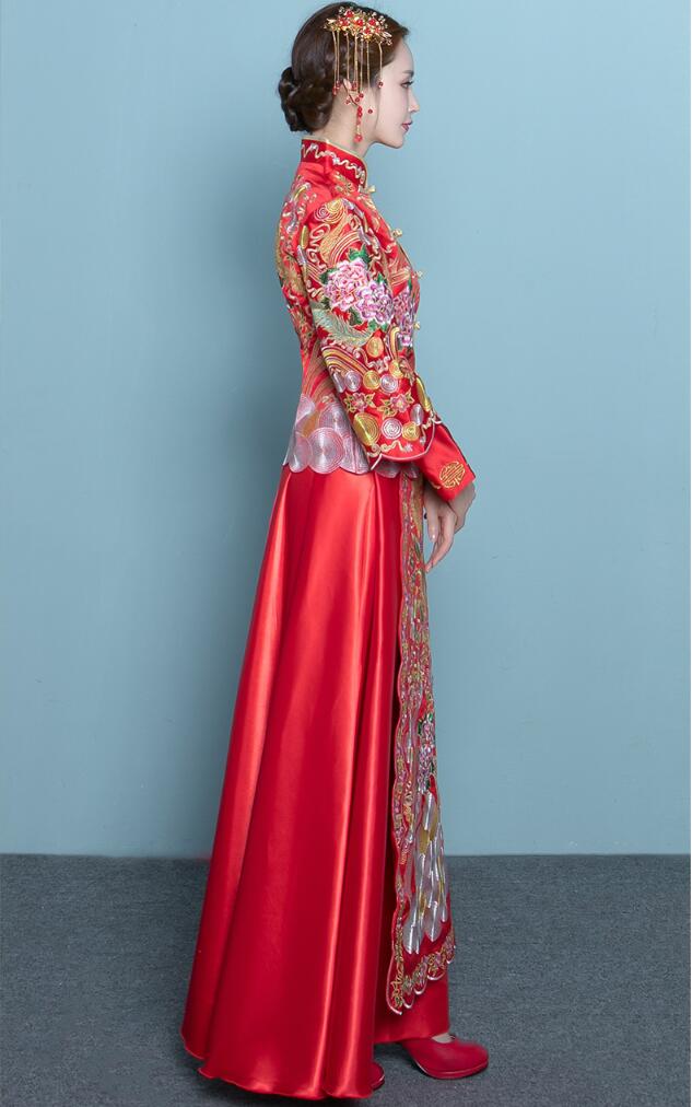 匠心啟航閱讀刺繡旗袍嫁衣中式禮服