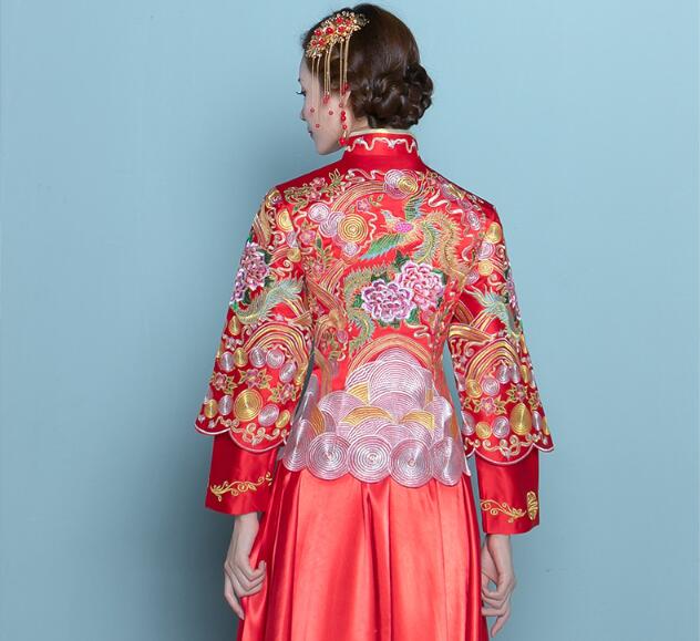 匠心啟航閱讀刺繡旗袍嫁衣中式禮服