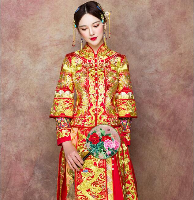 中式新娘服匠心啟航閱讀嫁衣中式禮服圖片