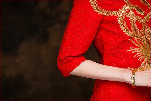 匠心啟航閱讀禮服中式新娘禮服圖片