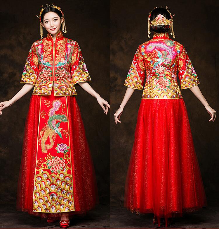 匠心啟航閱讀秀禾服新娘禮服中式禮服圖片