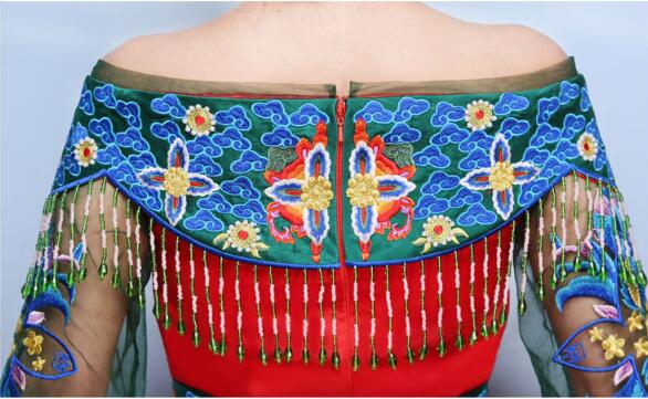 匠心啟航閱讀刺繡新娘禮服中式婚禮禮服