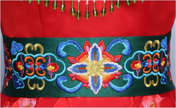 匠心啟航閱讀刺繡新娘禮服中式婚禮禮服