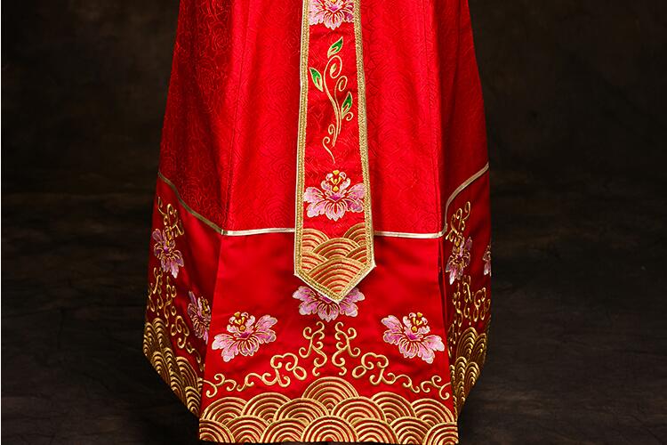 匠心啟航閱讀秀禾服新娘禮服中式婚禮禮服