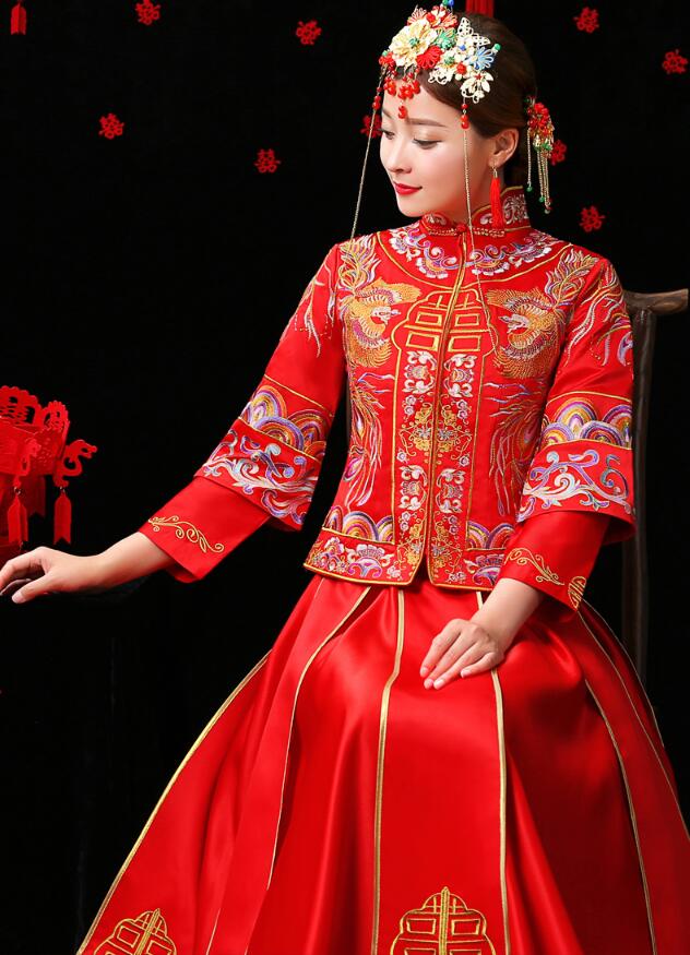 匠心啟航閱讀秀禾服嫁衣中式婚禮禮服