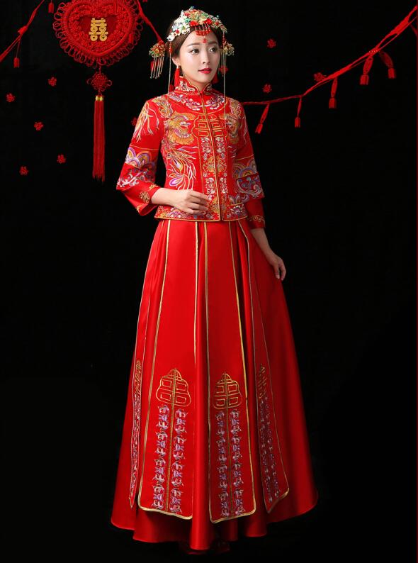 匠心啟航閱讀秀禾服嫁衣中式婚禮禮服