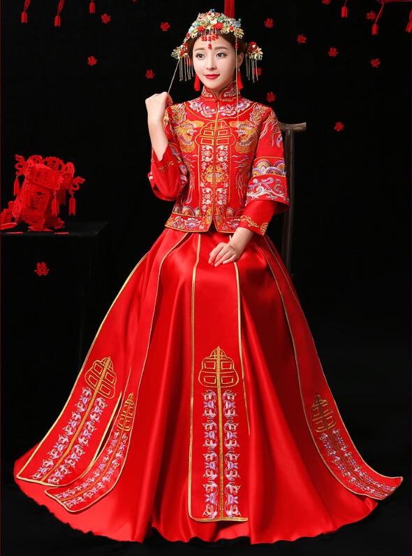 匠心啟航閱讀秀禾服嫁衣中式婚禮禮服