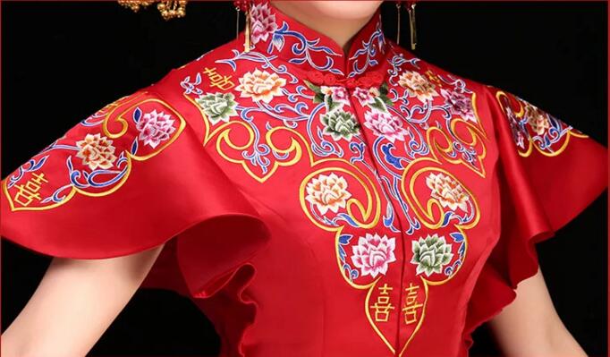 匠心啟航閱讀新娘禮服中式婚禮禮服