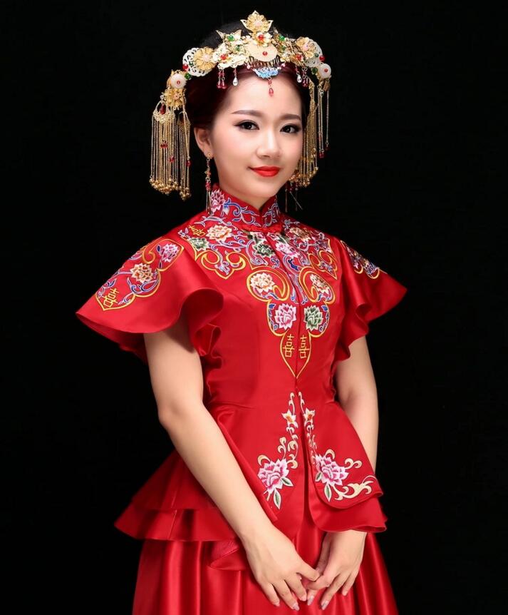 匠心啟航閱讀新娘禮服中式婚禮禮服