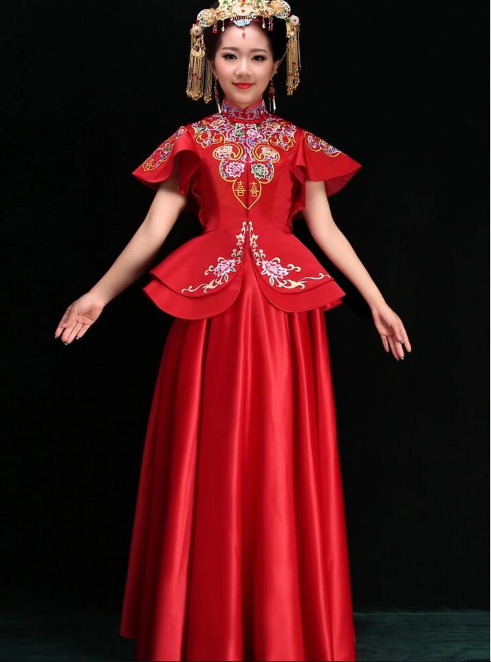 匠心啟航閱讀新娘禮服中式婚禮禮服