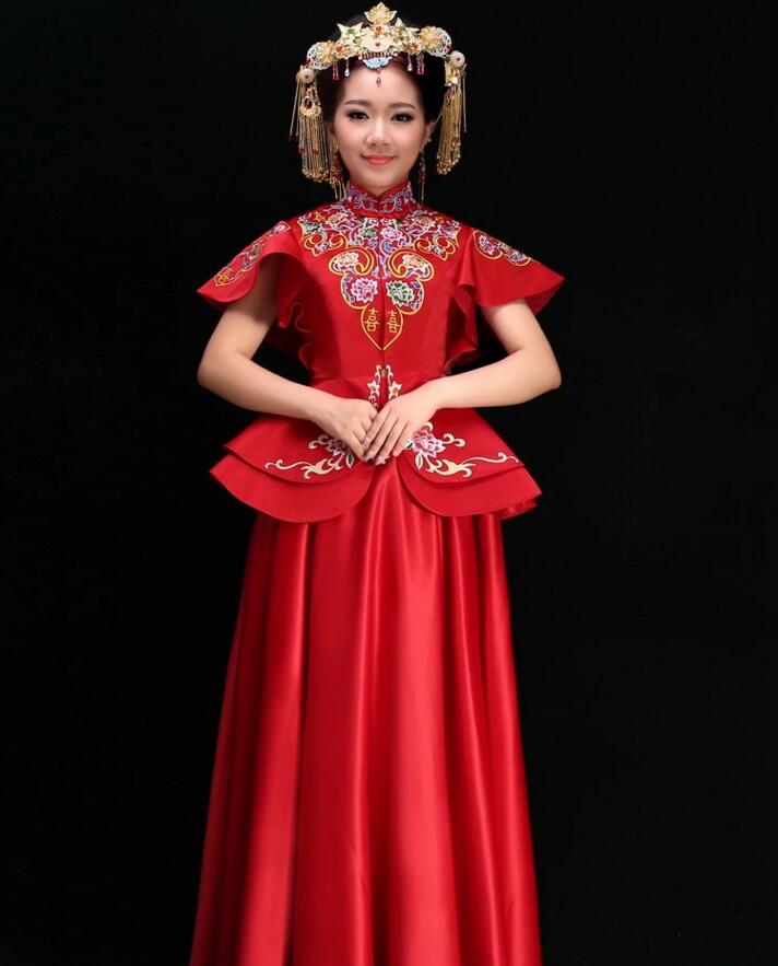 匠心啟航閱讀新娘禮服中式婚禮禮服