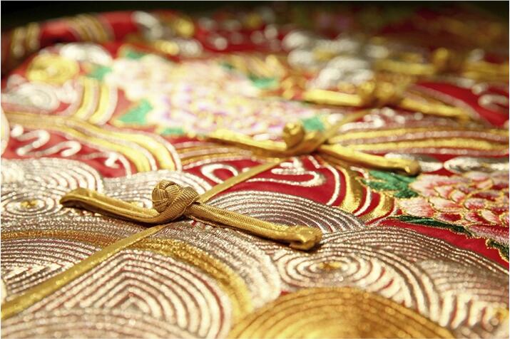 芙蓉彩鳳刺繡匠心啟航閱讀嫁衣中式禮服