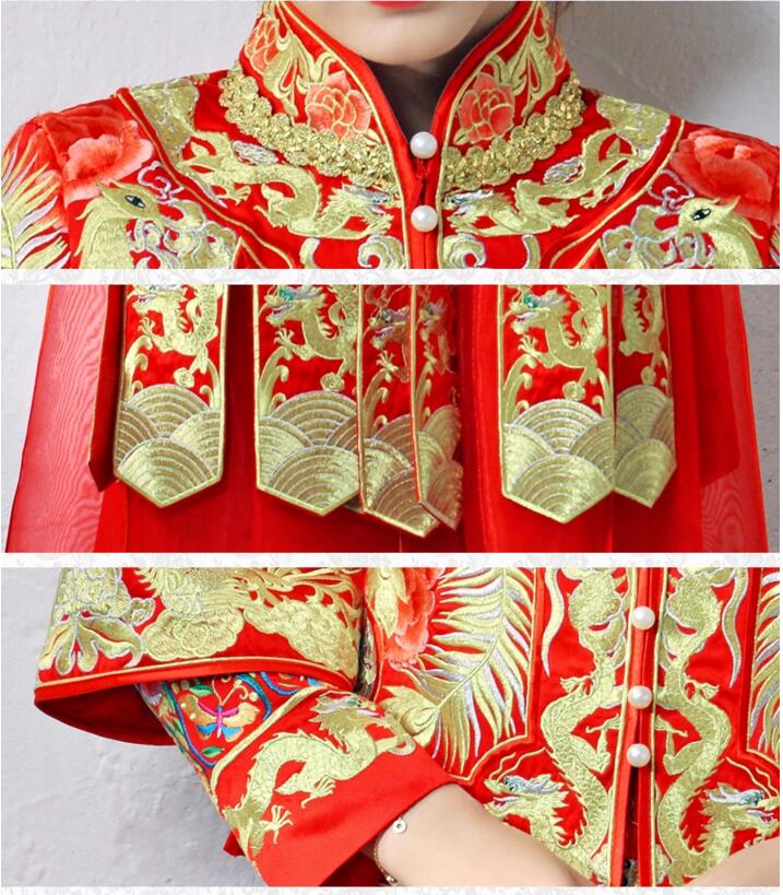 匠心啟航閱讀新娘嫁衣中式禮服