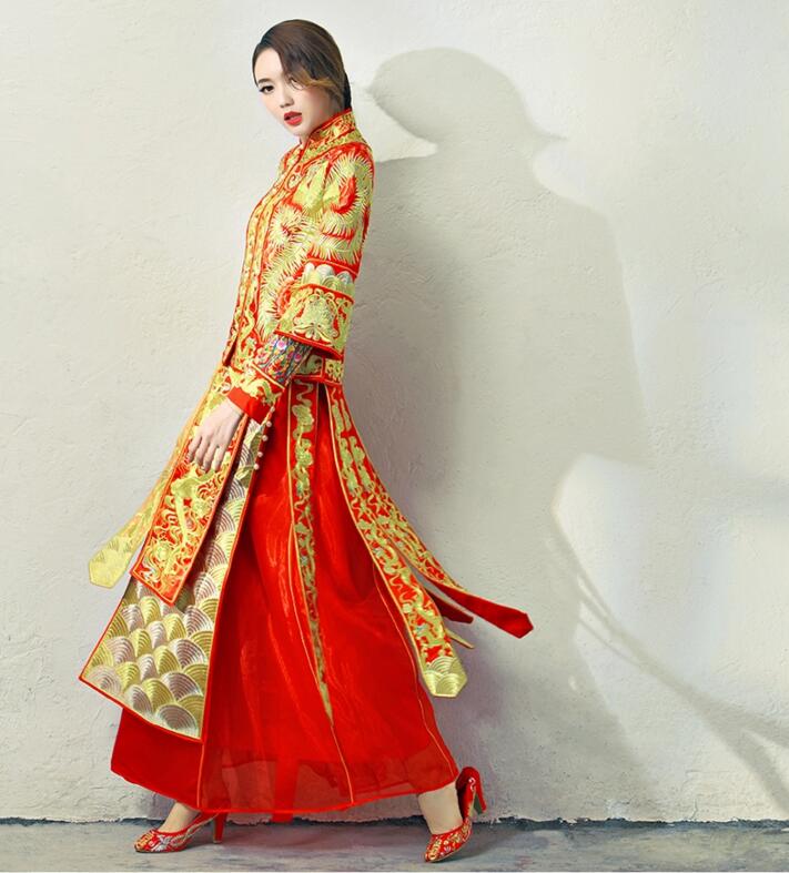 匠心啟航閱讀新娘嫁衣中式禮服
