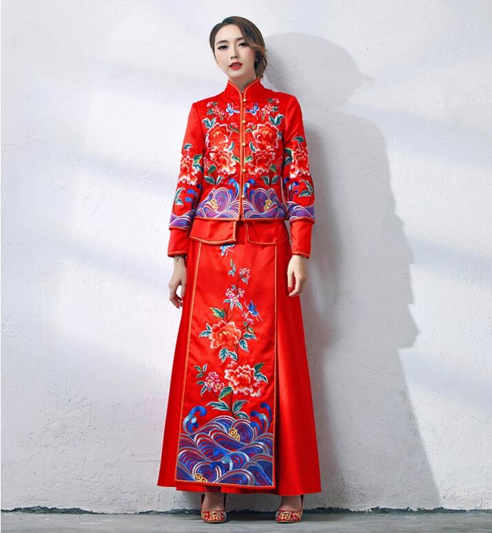 匠心啟航閱讀秀禾服褂群中式禮服