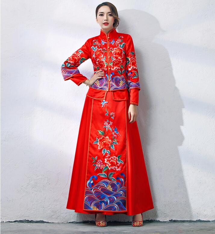 匠心啟航閱讀秀禾服褂群中式禮服