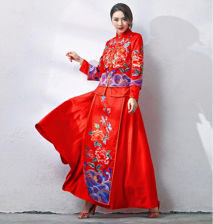 匠心啟航閱讀秀禾服褂群中式禮服