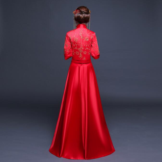 匠心啟航閱讀秀禾服新娘嫁衣中式禮服