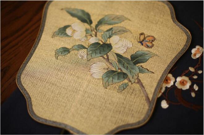 匠心啟航閱讀紫竹緙絲團(tuán)扇圖片