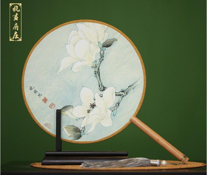 匠心啟航閱讀古典雙面團(tuán)扇