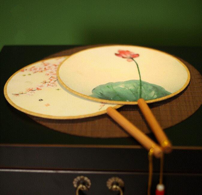 匠心啟航閱讀古典雙面團(tuán)扇