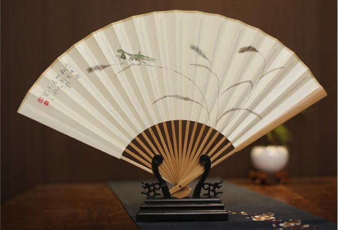 匠心啟航閱讀玉竹折扇圖片