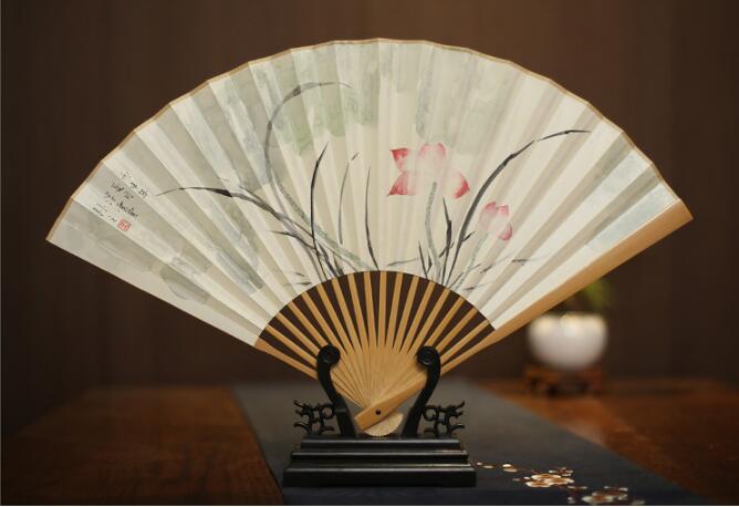 匠心啟航閱讀玉竹折扇圖片