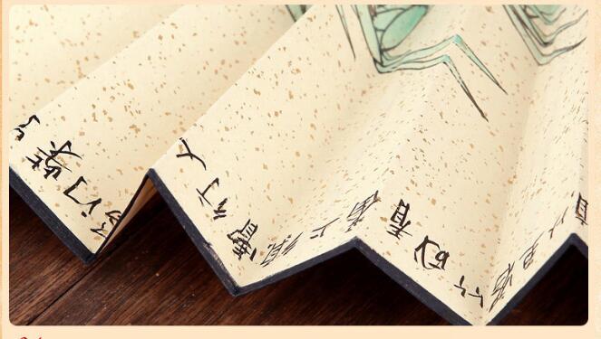 匠心啟航閱讀紅木手繪折扇圖片