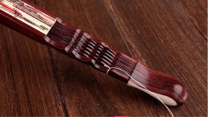 匠心啟航閱讀紅木手繪折扇圖片