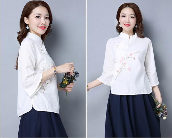 民族風(fēng)改良女士唐裝