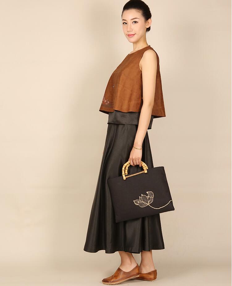 匠心啟航閱讀中式背心女士唐裝