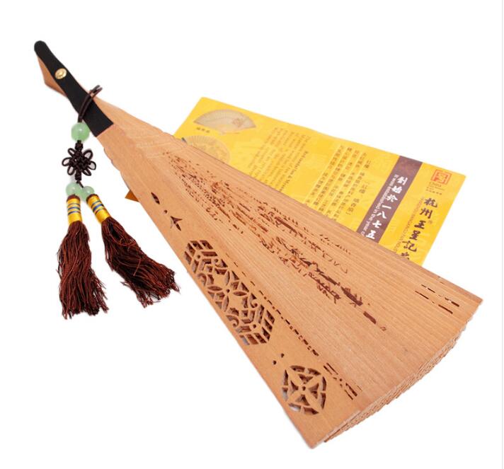 匠心啟航閱讀紅檀香扇折扇圖片