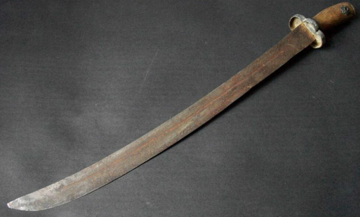 中國古代明朝盛行的兵器：柳葉刀