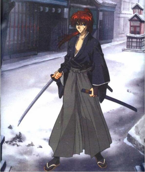 古風(fēng)動漫《浪客劍心》緋村劍心圖片