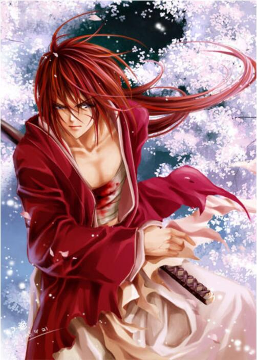 古風(fēng)動漫《浪客劍心》緋村劍心圖片