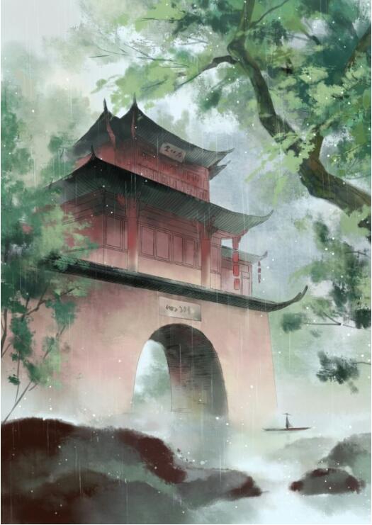 古風漫畫《遠山千霖》圖片，壁紙圖片