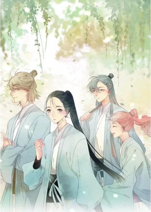 古風漫畫《遠山千霖》圖片，壁紙圖片