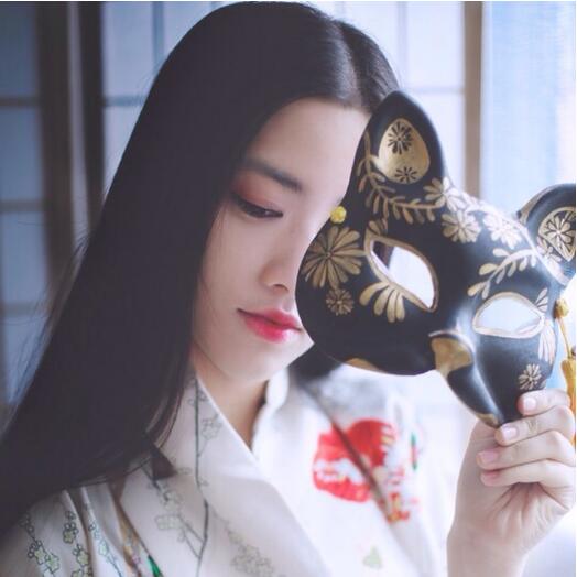 唯美真人古風頭像，女生頭像