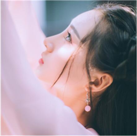 唯美真人古風頭像，女生頭像