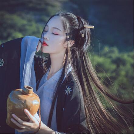 唯美真人古風(fēng)頭像，匠心啟航閱讀圖片