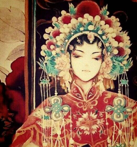 唯古風頭像，戲子頭像