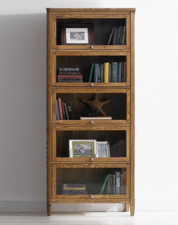 匠心啟航閱讀水曲柳中式柜子書架