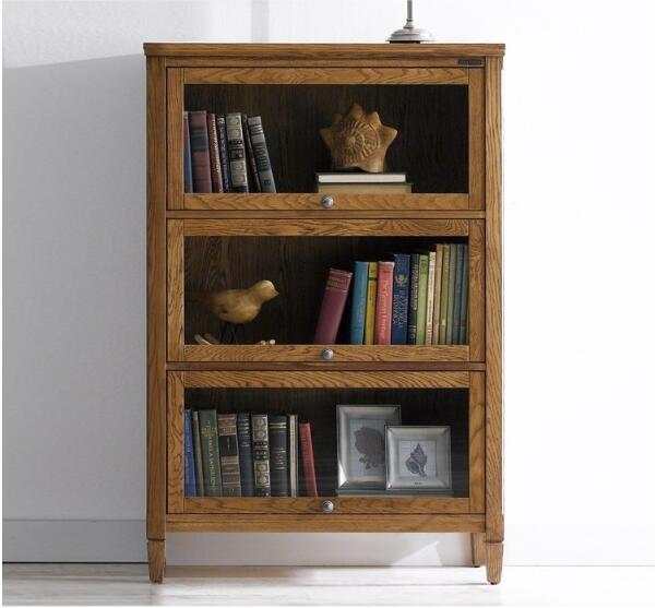 匠心啟航閱讀水曲柳中式柜子書架