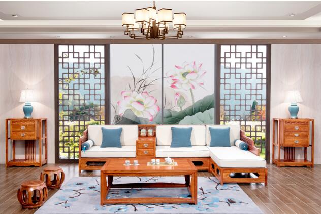 花梨木家具，中式實木玄關(guān)柜子