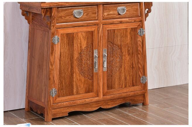 花梨木家具，中式實木玄關(guān)柜子