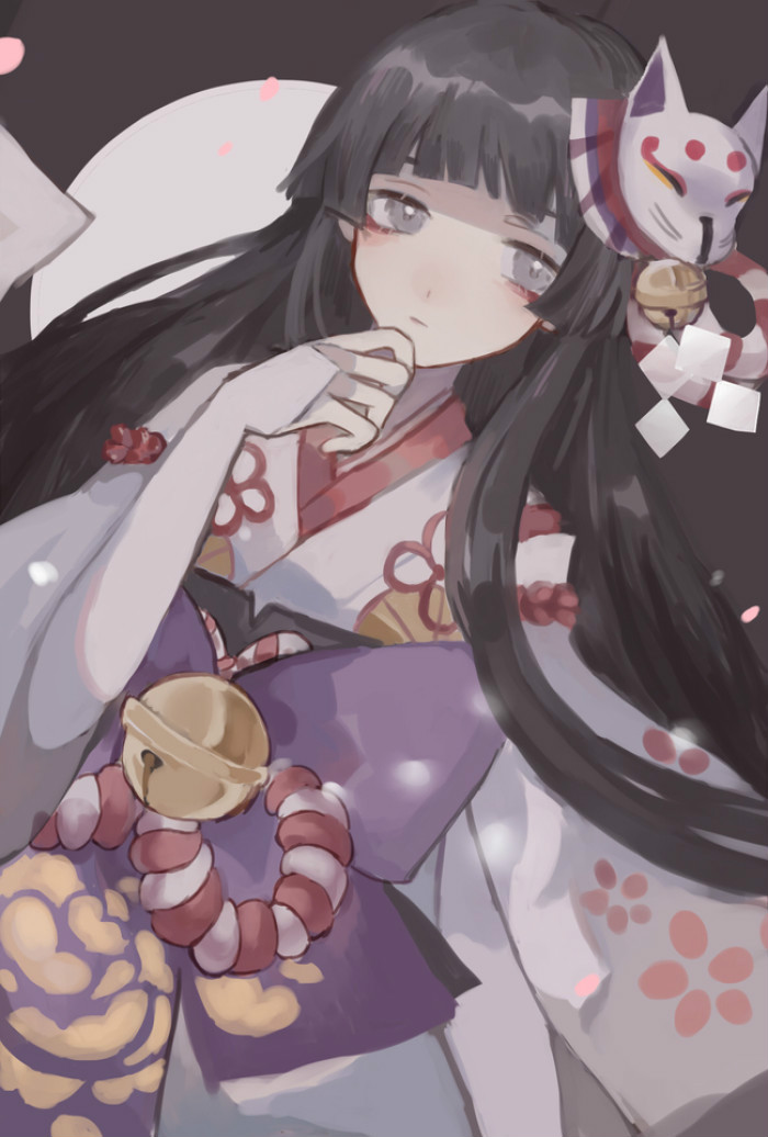 陰陽(yáng)師雪女古風(fēng)圖片壁紙