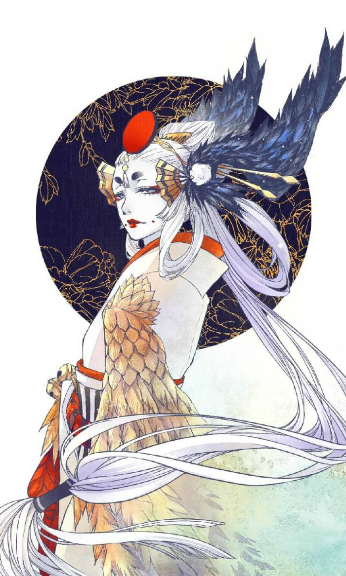 陰陽(yáng)師姑獲鳥(niǎo)古風(fēng)圖片壁紙